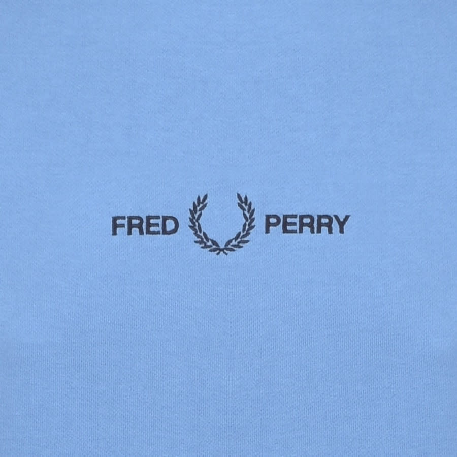 Alternative Image for ProductFred Perry Logo Sweatshirt Blue3